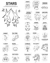 Animals and Celebrations Illustrative Poster Templates - Commercial