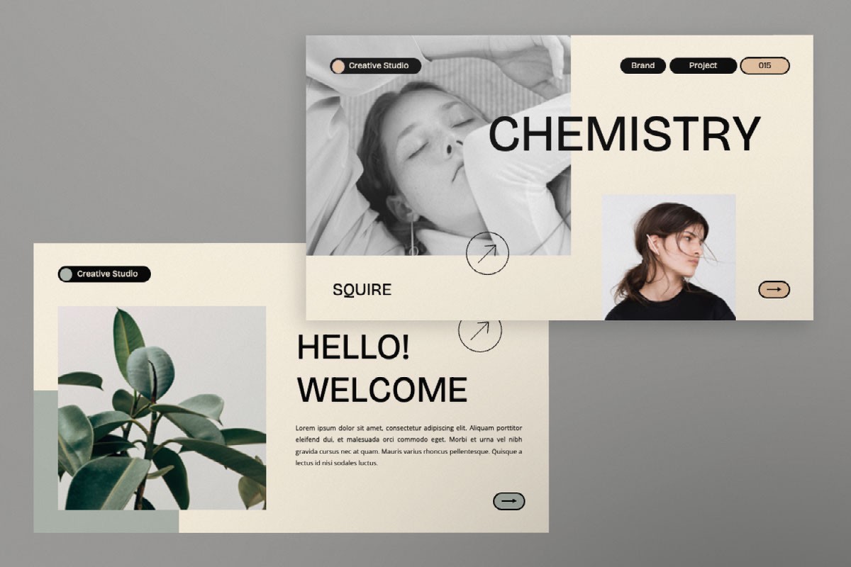 Squire - Minimal Presentation rendition image