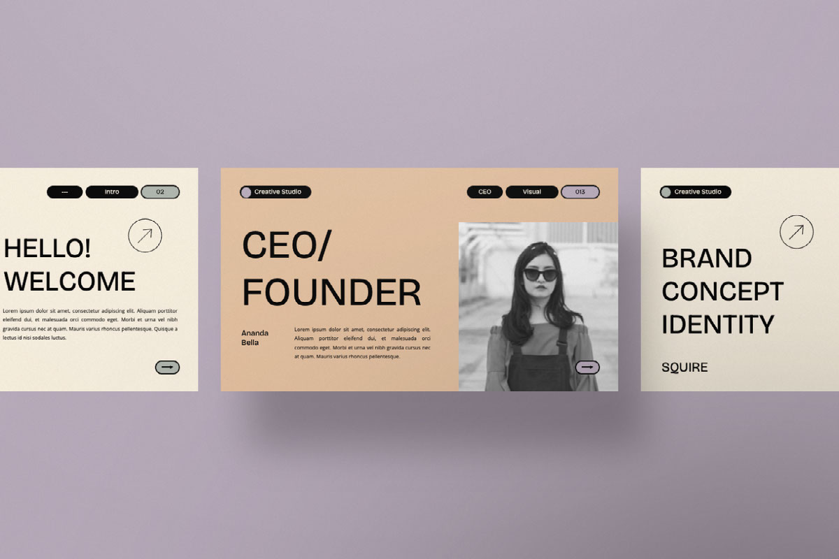 Squire - Minimal Presentation rendition image