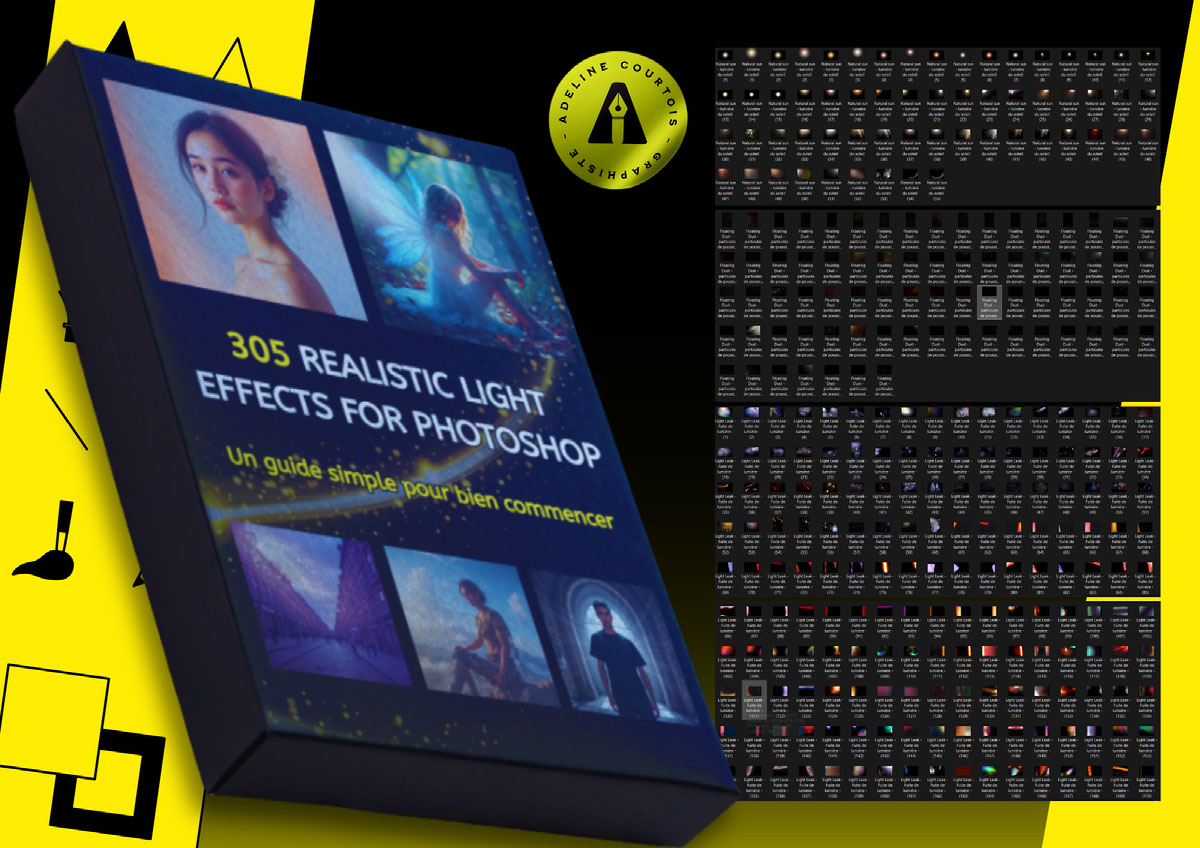 305 Realistic Light Effects for Photoshop on Behance :: Behance