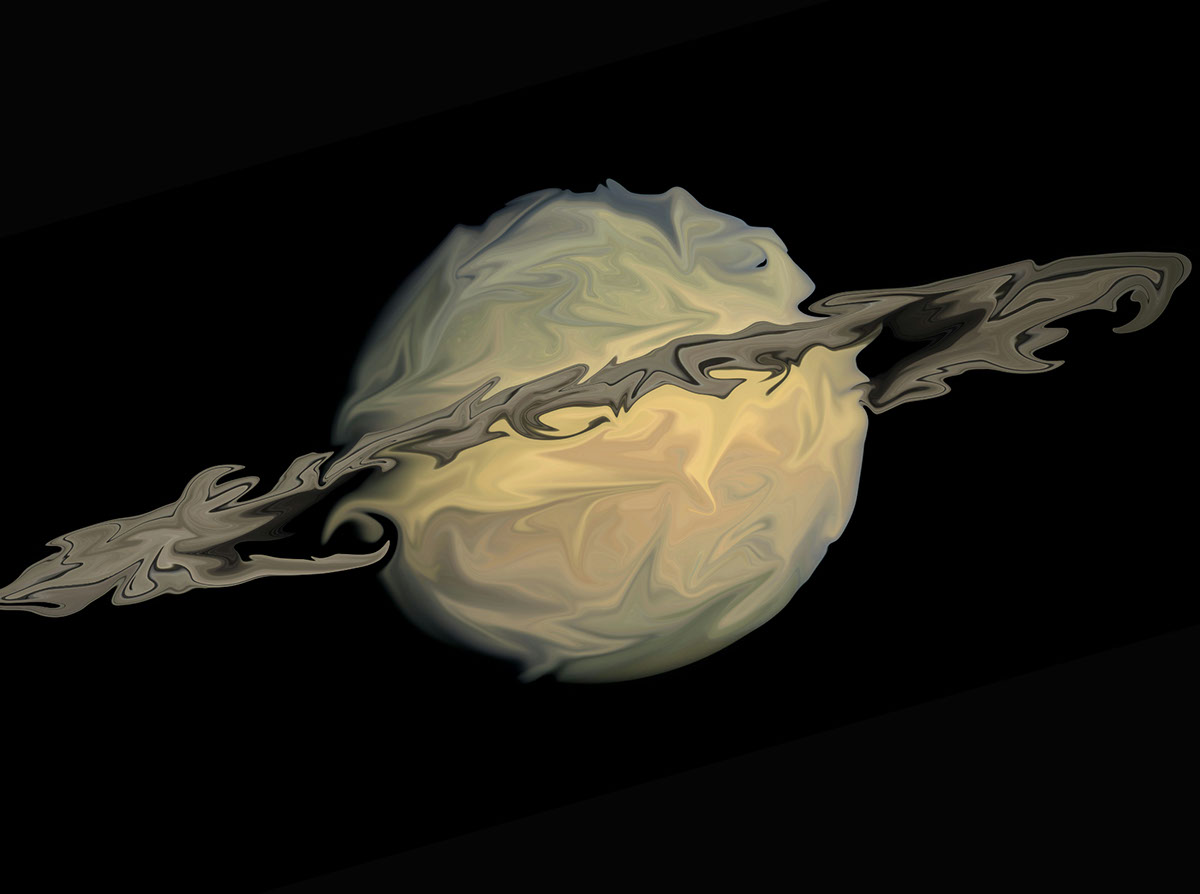 Saturn rendition image