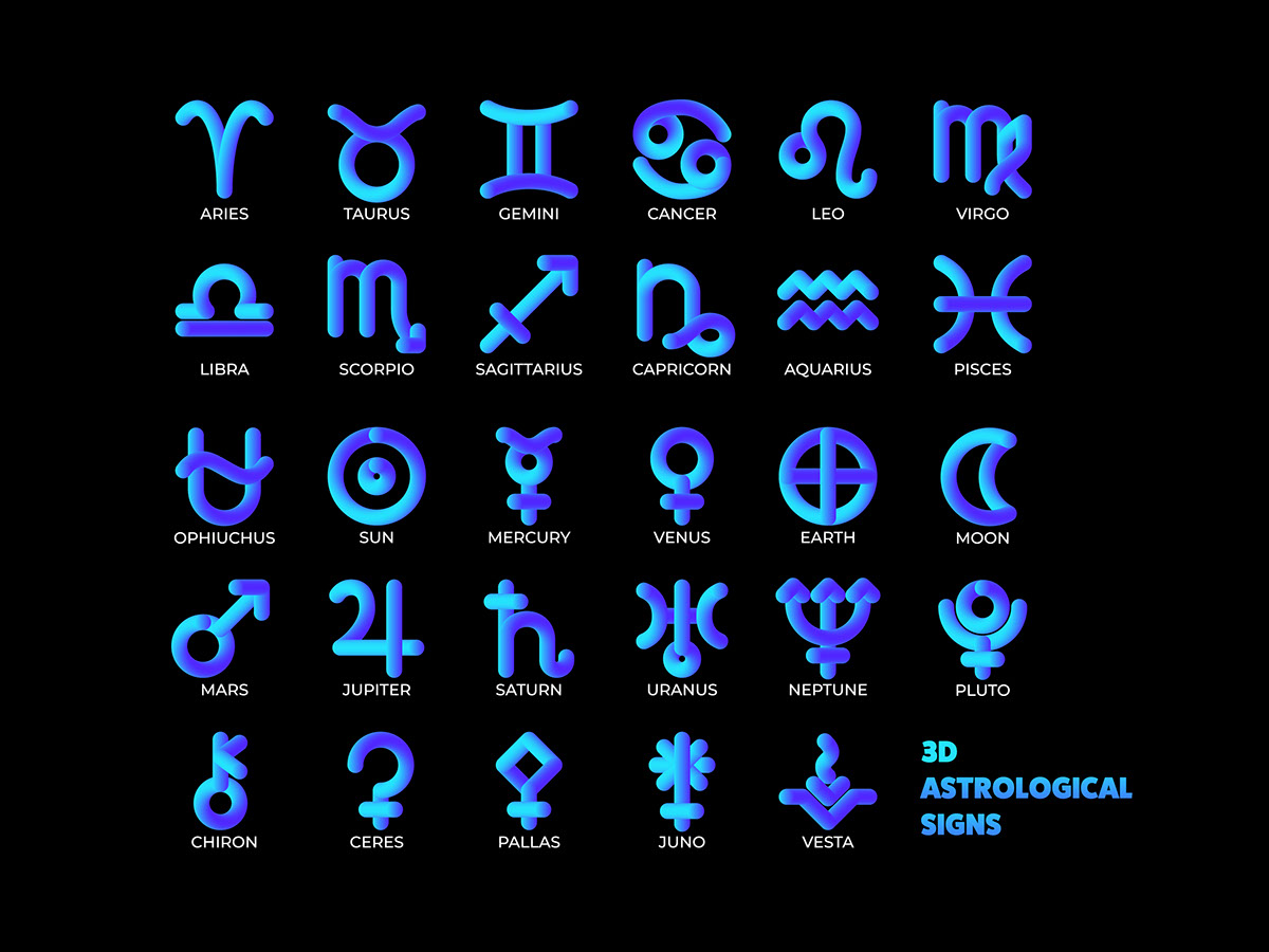AstrologicalSigns-becrisdesign rendition image