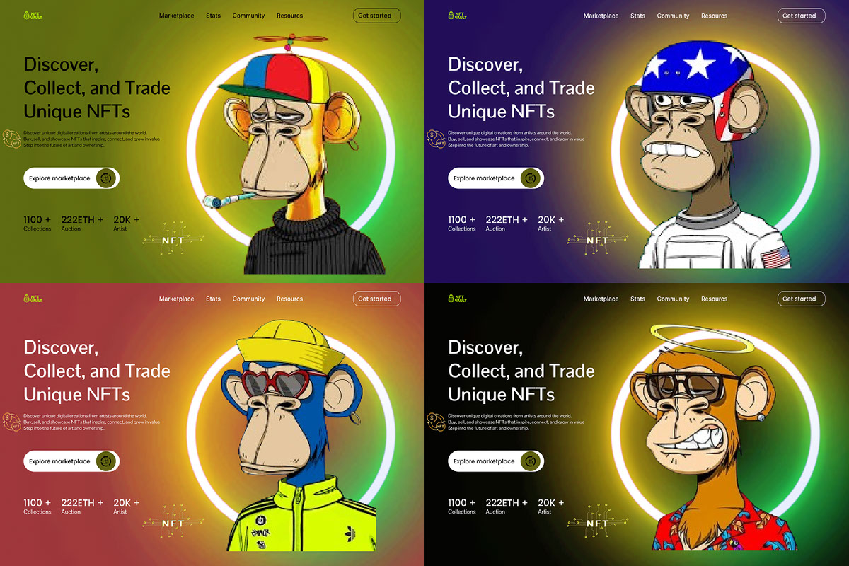 NFT Collections on Behance :: Behance