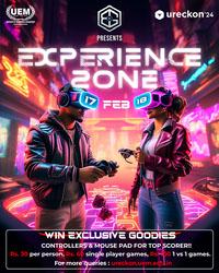 Experience Zone cyberpunk theme