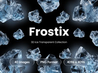 Frostix - 3D Ice Transparent Collection