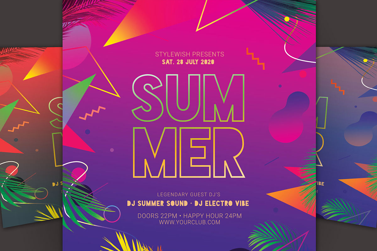 Summer Flyer rendition image