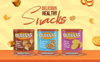 Snacks Packaging and Brand Identity