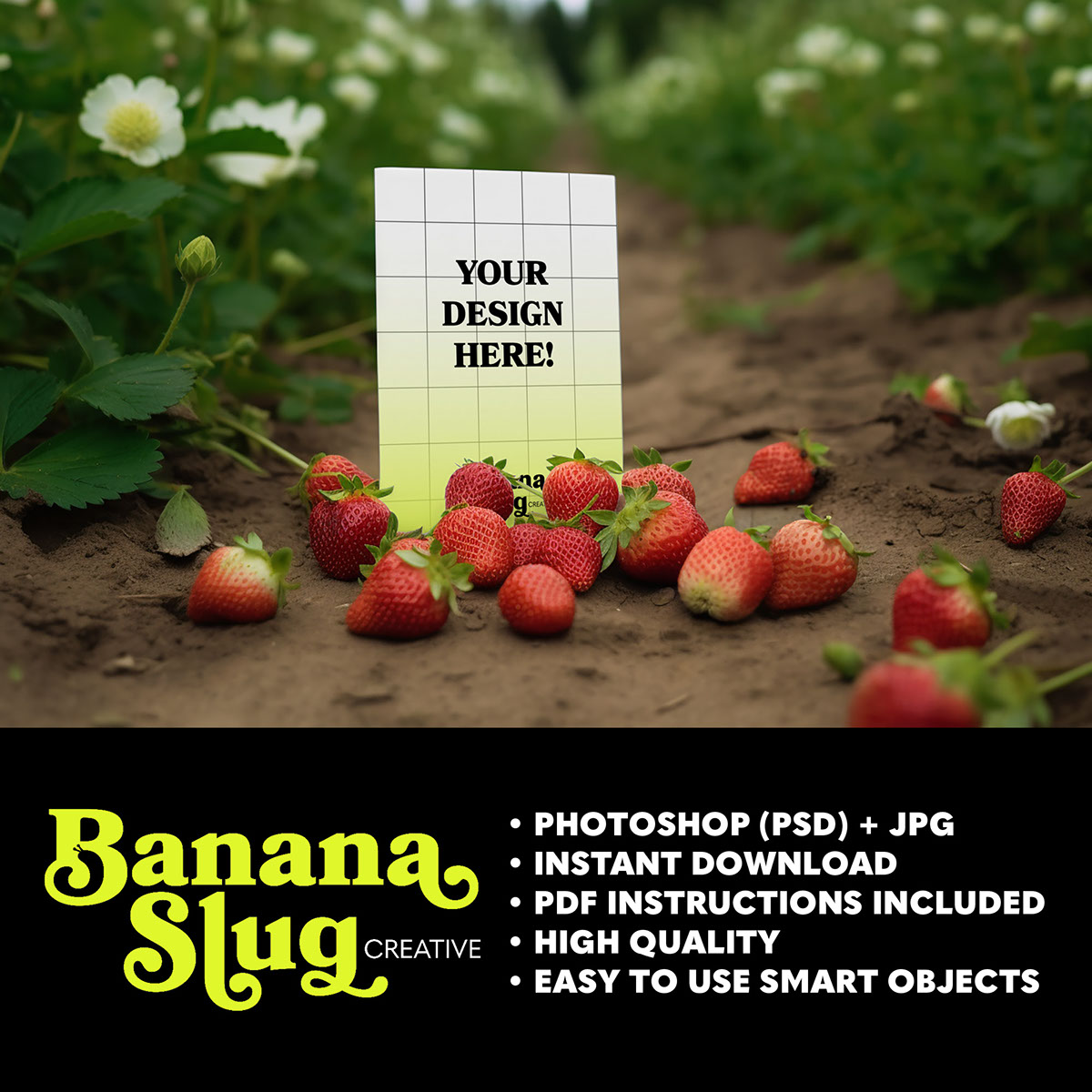 postcard_strawberry_bananaslugcreative rendition image
