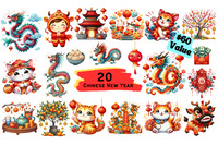 Chinese New Year Dragon Bundle