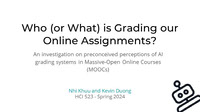 MOOCs and AI Grading Systems - Full Report