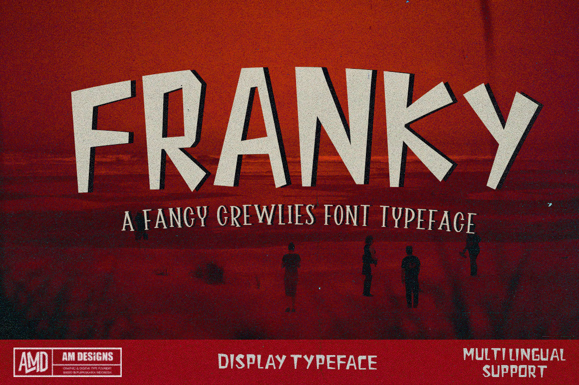 Franky Font rendition image