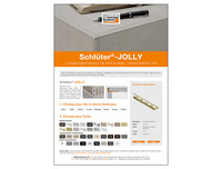 Schluter-JOLLY - Product Selection Tool