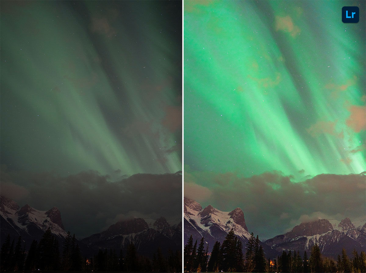 northen lights | Edit | Photoshop Lightroom