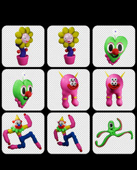 Clownify 3D Shapes and Figure Pack - Personal