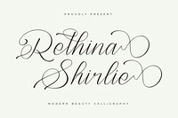 Rethina Shirlie - Modern Beauty Calligraphy