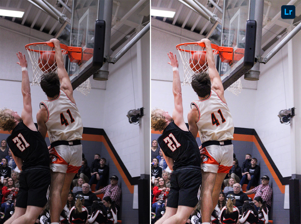 Basketball Edit Lightroom