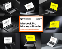 Macbook Pro Mockup Bundle