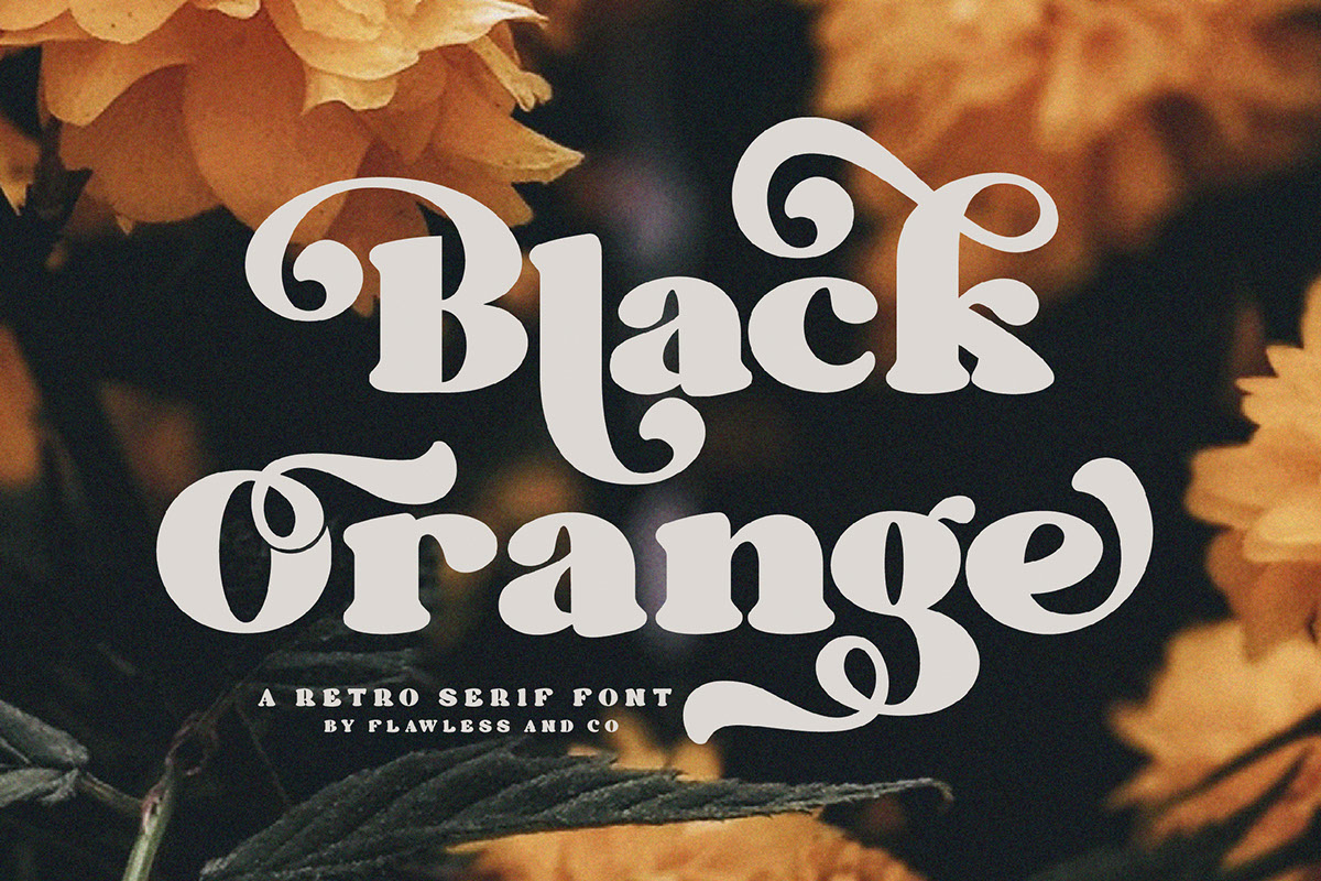 Black Orange rendition image