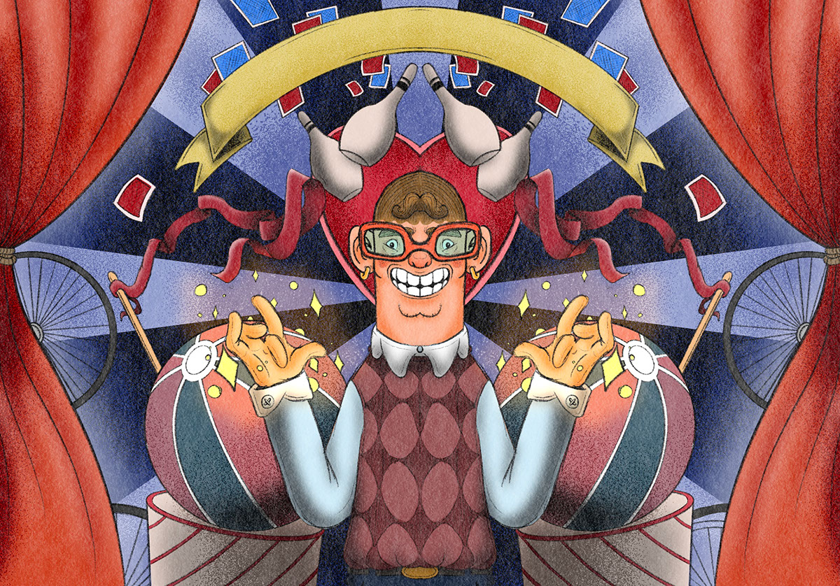 Magical Ringmaster Png rendition image