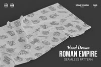 Hand Drawn Roman Empire Set