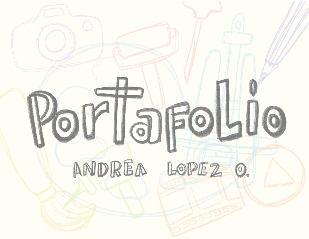 Spanish Edition - Portafolio Artistico Andrea Lopez O rendition image