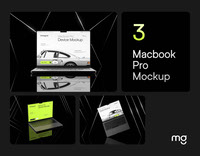 Black Mirror - Macbook Pro Mockup