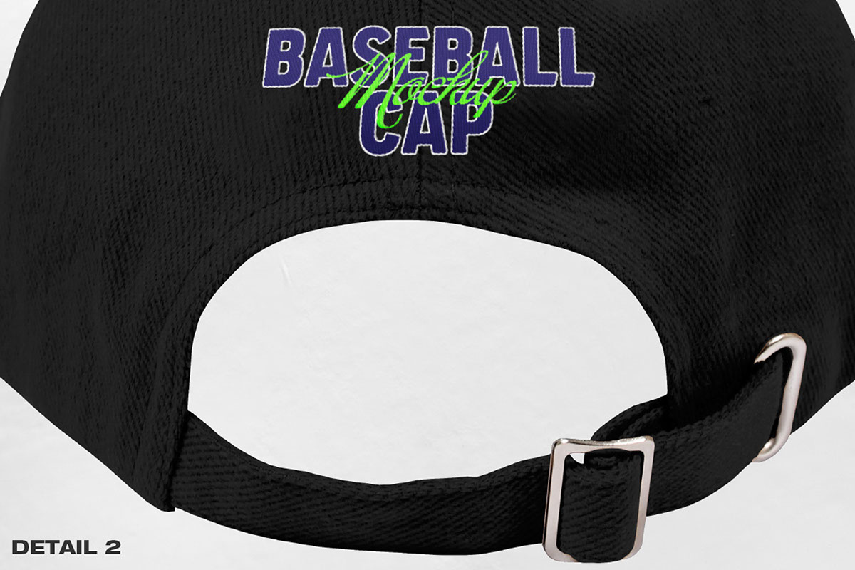 BASEBALL CAP - MOCKUP LINK rendition image