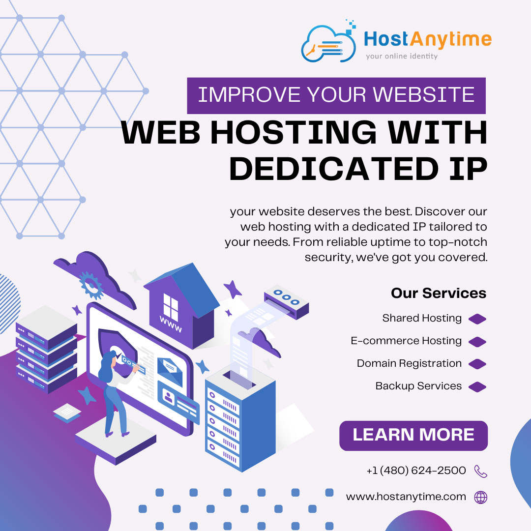 Best Web Hosting with Dedicated IP in 2024 rendition image