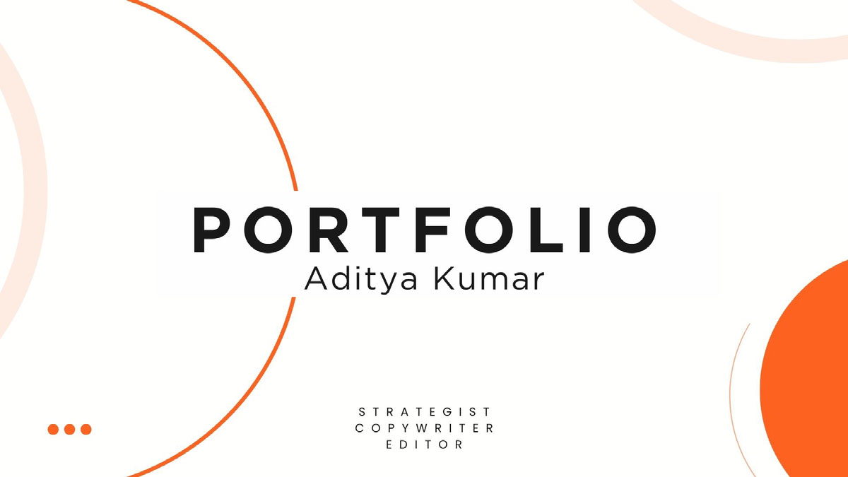 Aditya Kumar Portfolio on Behance :: Behance