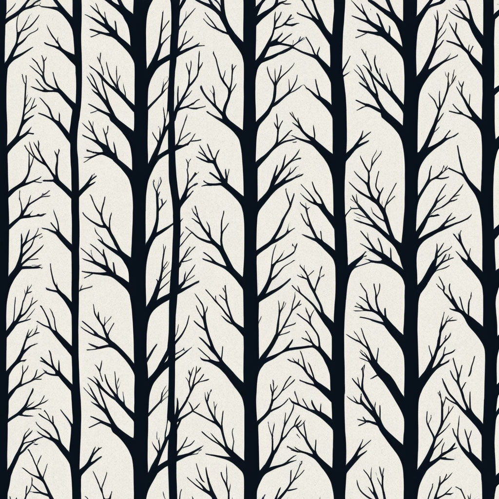 Trees pattern on Behance :: Behance
