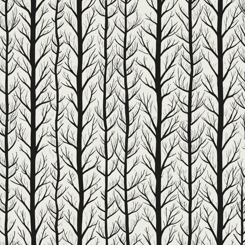 Trees pattern on Behance :: Behance