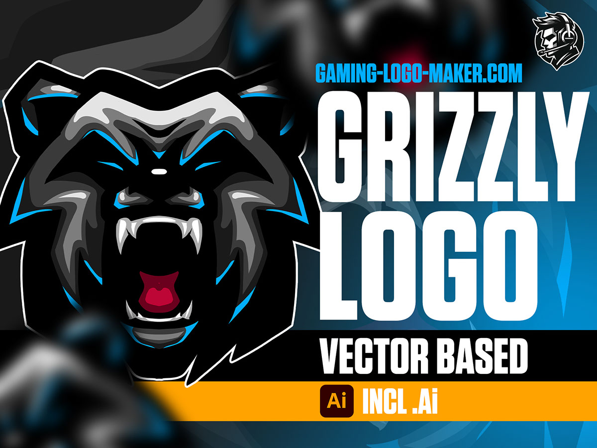 Grizzly-Gaming-Logo-01-by-andyhanne rendition image