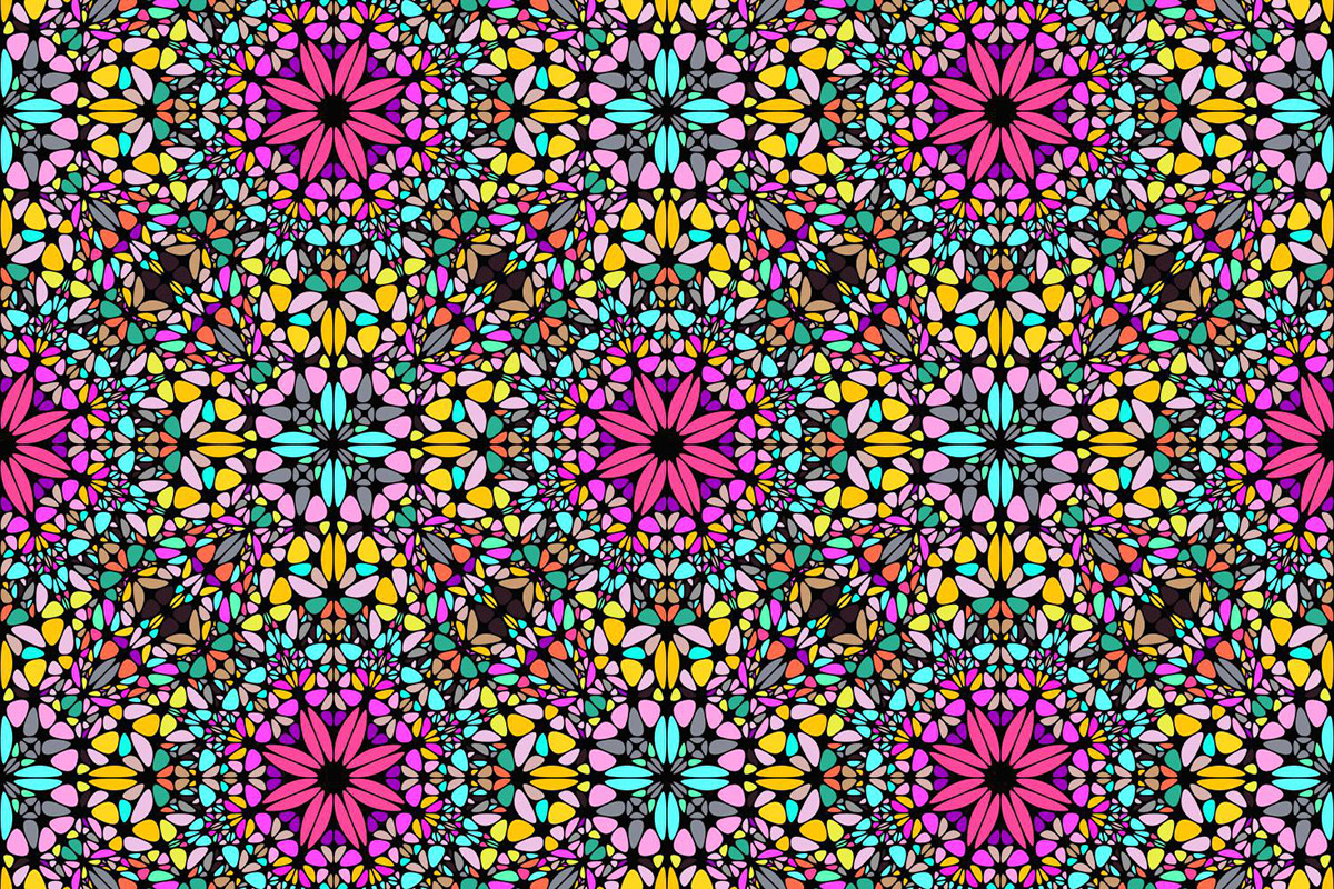 seamless-mandala-pattern rendition image