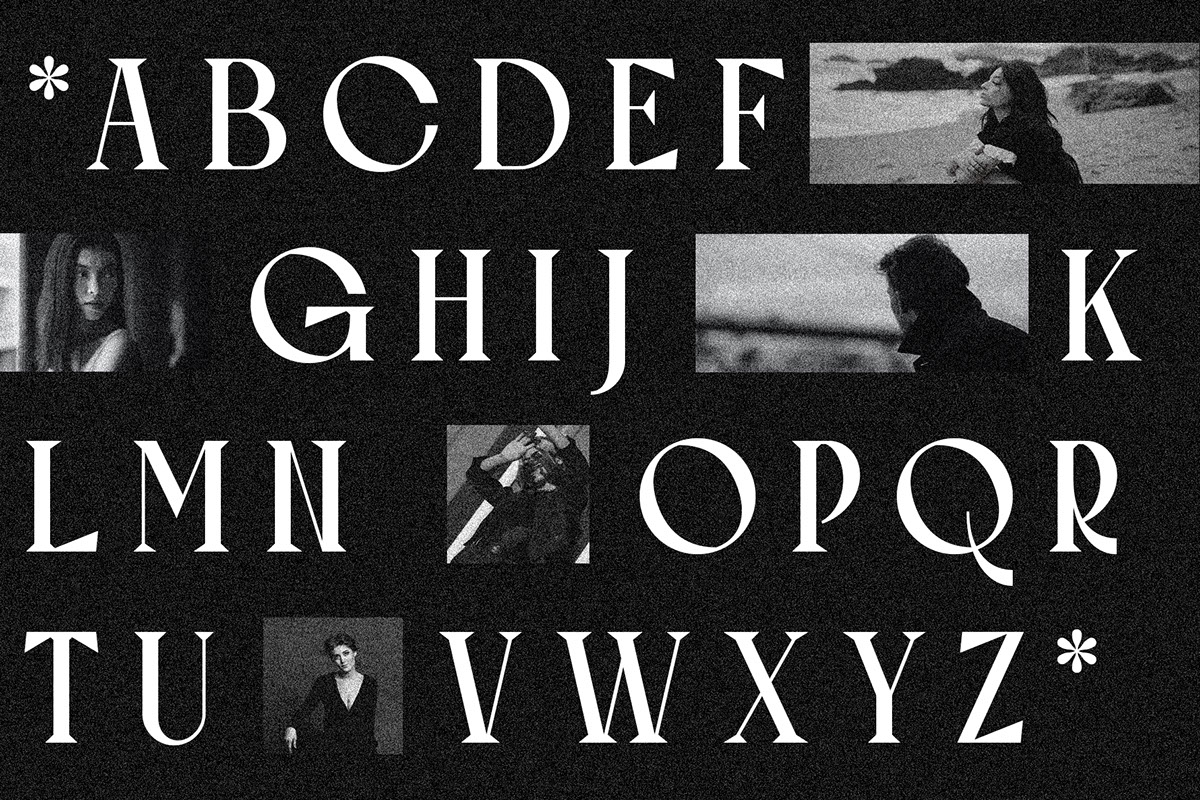 Tangled Rockaway - Vintage Serif Font rendition image