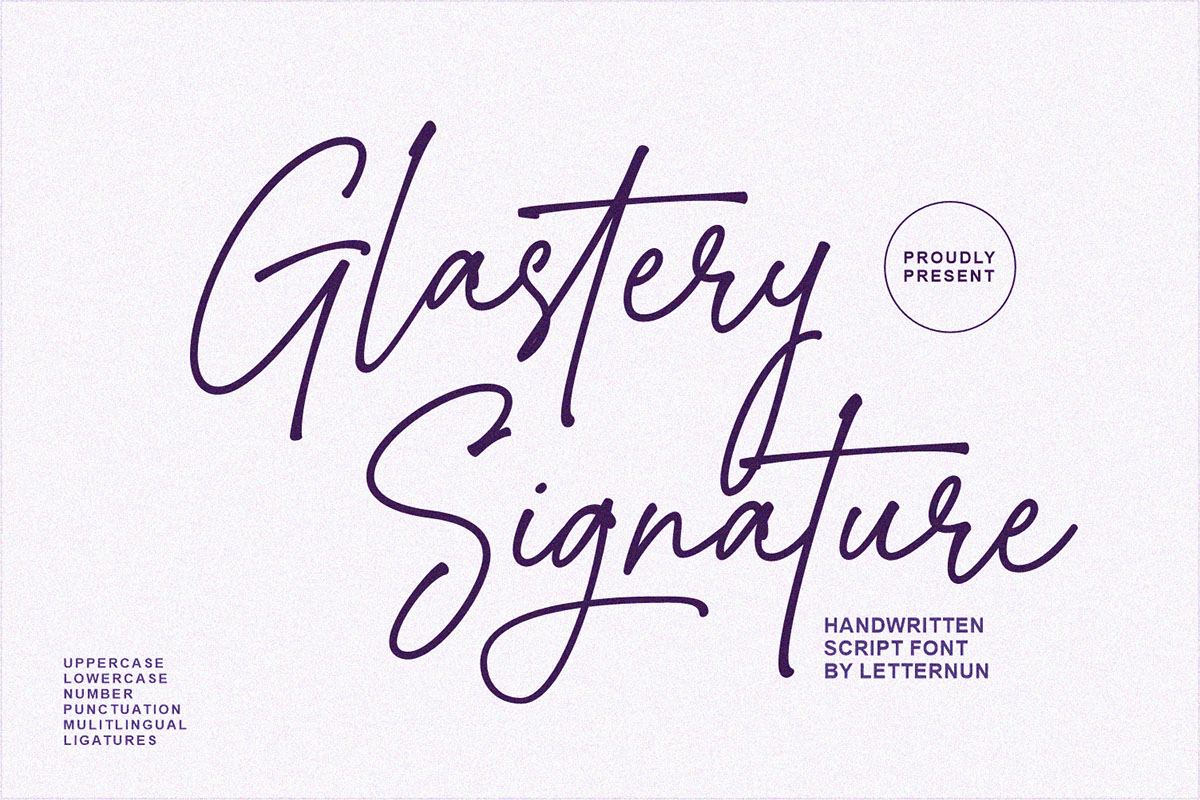 Glastery Signature rendition image