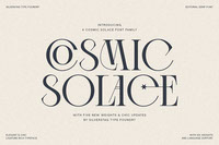Cosmic Solace - Ligature Rich Serif Typeface