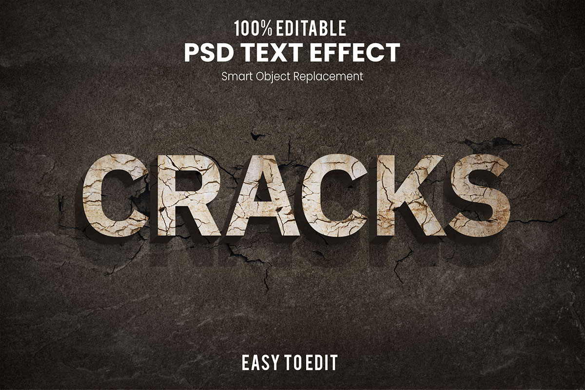 3D Text Style Series Adobe Photoshop Templates rendition image