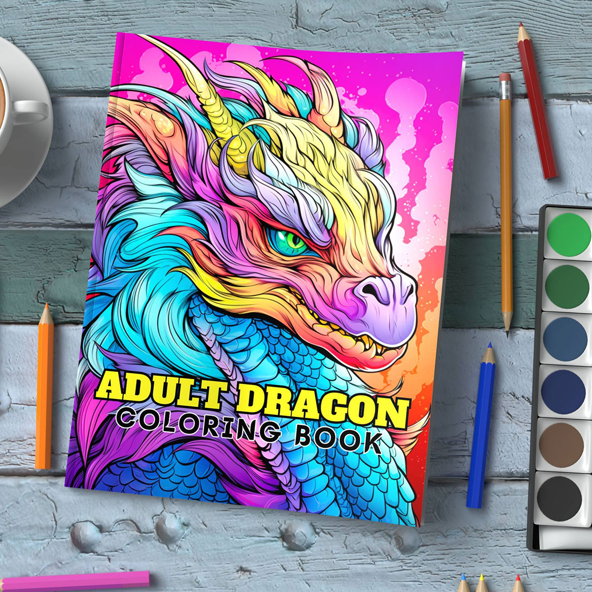 Dragon Coloring Pages rendition image