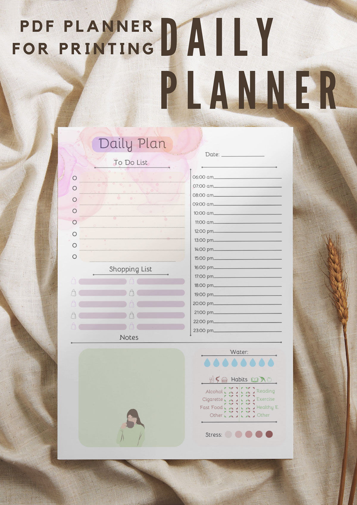 Daily Planner rendition image