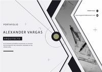 Portafolio Proyectos de Arquitectura _ Alexander Vargas