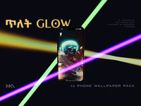 His Tilet Glow Wallpaper Pack By Mika