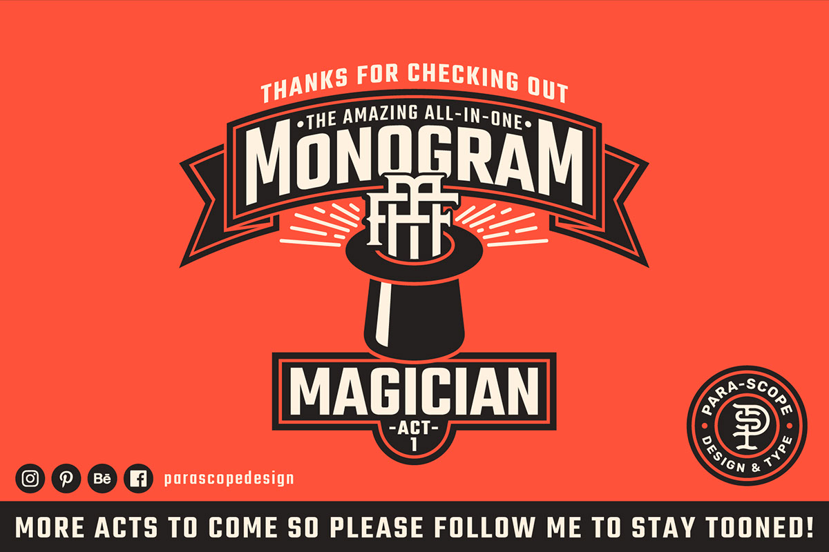 MONOGRAM-MAGICIAN-ACT 1 rendition image