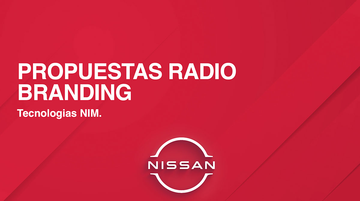 Branding para Radios Nissan rendition image