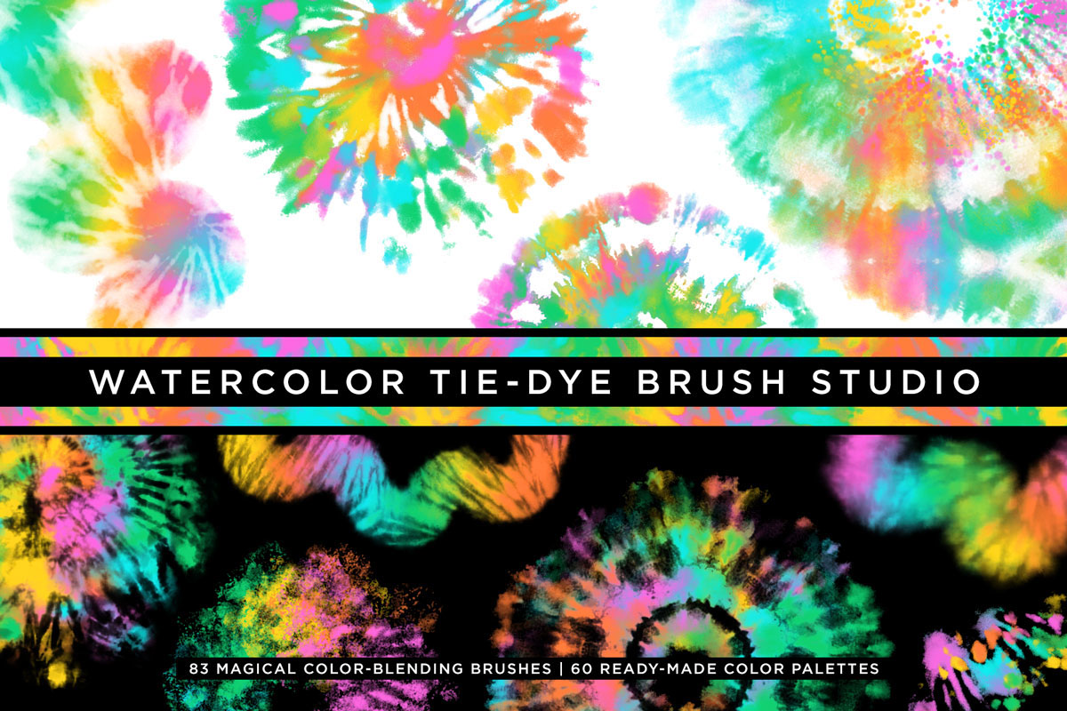 Tie-Dye Brush Studio from Creators Couture rendition image