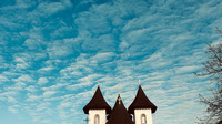 Cotton candy sky - church - photo 2024