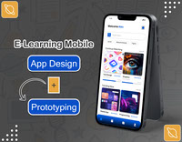 E-Learning Mob App Cover