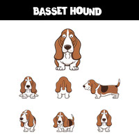 basset-hound-cartoon-character-sheet