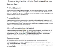 Talentera Candidate Evaluation Revamp