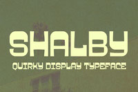 SHALBY Typeface