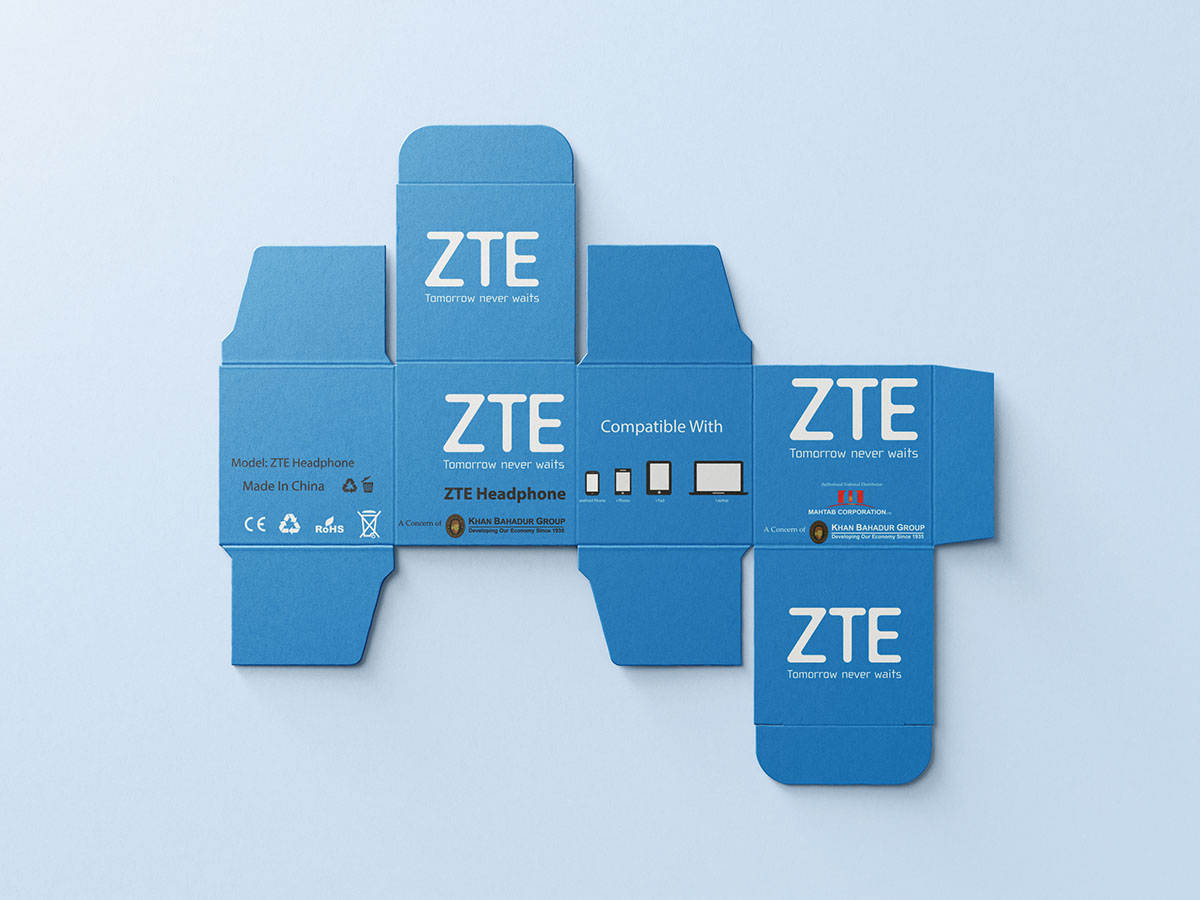 ZTE Smartphone Rebranding rendition image